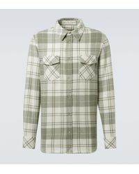 God's True Cashmere - Plaid Cashmere Shirt - Lyst