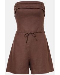 Faithfull the Brand - Combi-Pantalon Fleuri En Lin - Lyst