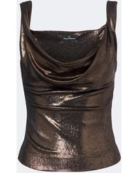 Vivienne Westwood - Anna Draped Tank Top - Lyst