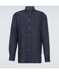 Brioni - Linen Shirt - Lyst