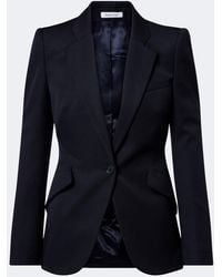 McQueen - Wool Blazer - Lyst