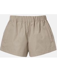Wardrobe NYC - Clean Cotton-Blend Shorts - Lyst