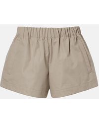 Wardrobe NYC - Clean Cotton-Blend Shorts - Lyst