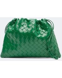 Bottega Veneta - Intrecciato Medium Leather Pouch - Lyst