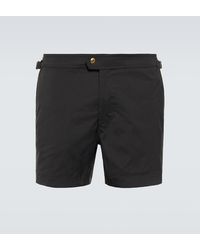 Tom Ford - Side-Buckle Swim Trunks - Lyst
