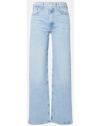 Agolde - Harper High-Rise Wide-Leg Jeans - Lyst
