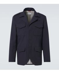 Brunello Cucinelli - Cotton-Blend Field Jacket - Lyst