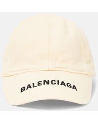 Balenciaga - Gorra de algodon con logo - Lyst