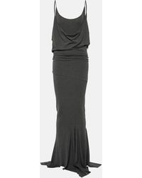 The Attico - Jersey Maxi Dress - Lyst