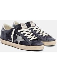 Golden Goose - Super Star Suede Sneakers - Lyst