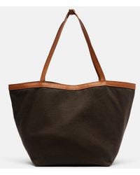 The Row - Park Three Stitch Reversible Canvas Tote Bag - Lyst