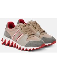 Christian Louboutin - Nastroshark Donna Canvas Runner Sneakers - Lyst