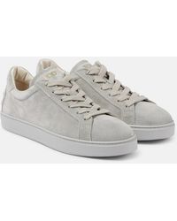 Tod's - Suede Sneakers - Lyst