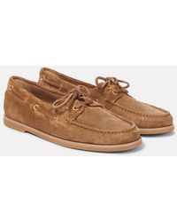 Gianvito Rossi - Segelschuhe Vandee Aus Veloursleder - Lyst