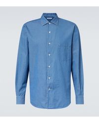 Loro Piana - Andre Denim Shirt - Lyst