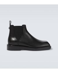 Versace - Leather Chelsea Boots - Lyst