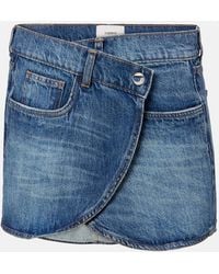 Coperni - Denim Wrap Skirt - Lyst