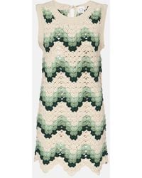 The Upside - Minikleid Tidal Sandrine Aus Haekelstrick - Lyst