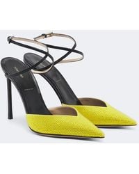 Tom Ford - Verzierte Slingback-Pumps Selen Aus Leder - Lyst