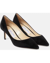 Jimmy Choo - Romy 60 Suede Pumps - Lyst