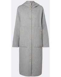 Moncler - Anthrene Reversible Wool And Cashmere Down Coat - Lyst