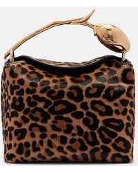 Erdem - Bloom Mini Calf Hair Top-Handle Bag - Lyst