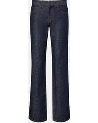 The Row - Jeans Rectos Carlyl De Tiro Medio - Lyst
