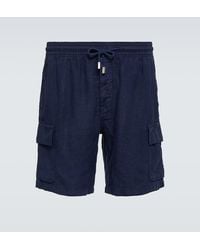 Vilebrequin - Baie Linen Bermuda Shorts - Lyst