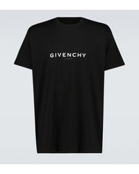 Givenchy Oversized Logo Cotton T-shirt - Black