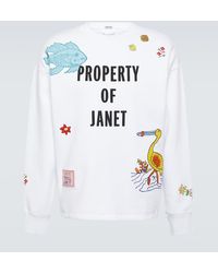 Bode - Sweatshirt Property of Janet aus Baumwoll-Jersey - Lyst