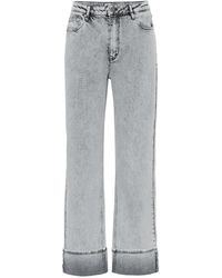 Baum und Pferdgarten Mid-Rise Straight Jeans Nanne - Grau