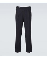 STÒFFA - Wool Straight Pants - Lyst