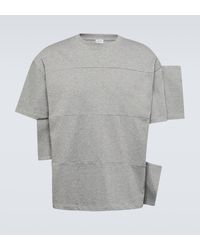 Loewe - Distorted Cotton-blend Jersey T-shirt - Lyst