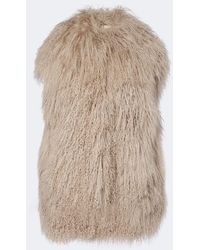 Yves Salomon - Shearling Vest - Lyst
