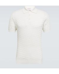Orlebar Brown - 007 Burnham Silk-blend Polo Sweater - Lyst