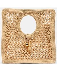 Jacquemus - Tote Spiaggia Small Aus Raffiabast - Lyst