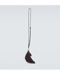 Lemaire - Croissant Leather Wallet On Chain - Lyst