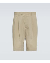 Amiri - Wool-blend Bermuda Shorts - Lyst