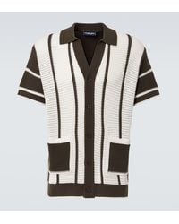 Frescobol Carioca - Fabricio Cotton Crochet Cardigan - Lyst