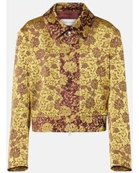 Dries Van Noten - Jacke Aus Jacquard - Lyst