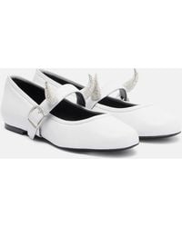 Coperni - X Disney Leather Mary Jane Flats - Lyst