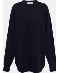 Extreme Cashmere - N°53 Crew Hop Cashmere-blend Sweater - Lyst