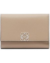 Loewe - Portemonnaie Anagram Small Aus Leder - Lyst