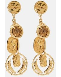 Chloé - Medals Embellished Drop Earrings - Lyst