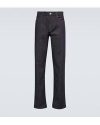 Zegna - Mid-Rise Straight Jeans - Lyst