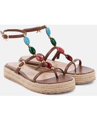 Gianvito Rossi - Sandali Espadrillas Shanti - Lyst