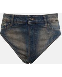 Y. Project - Shorts di jeans a vita alta Janty - Lyst