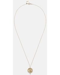 PERSÉE - Lucky Charm Horseshoe 18Kt Necklace With Diamonds - Lyst