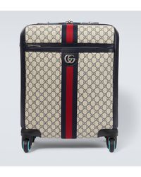 Gucci - Savoy Small GG Canvas Carry-on Suitcase - Lyst