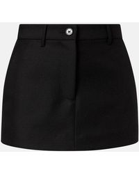 Balenciaga - Wool Skort - Lyst